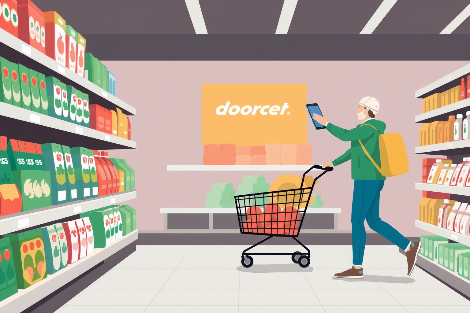 Instacart and DoorDash wrestle with online grocery’s growing affordability problem