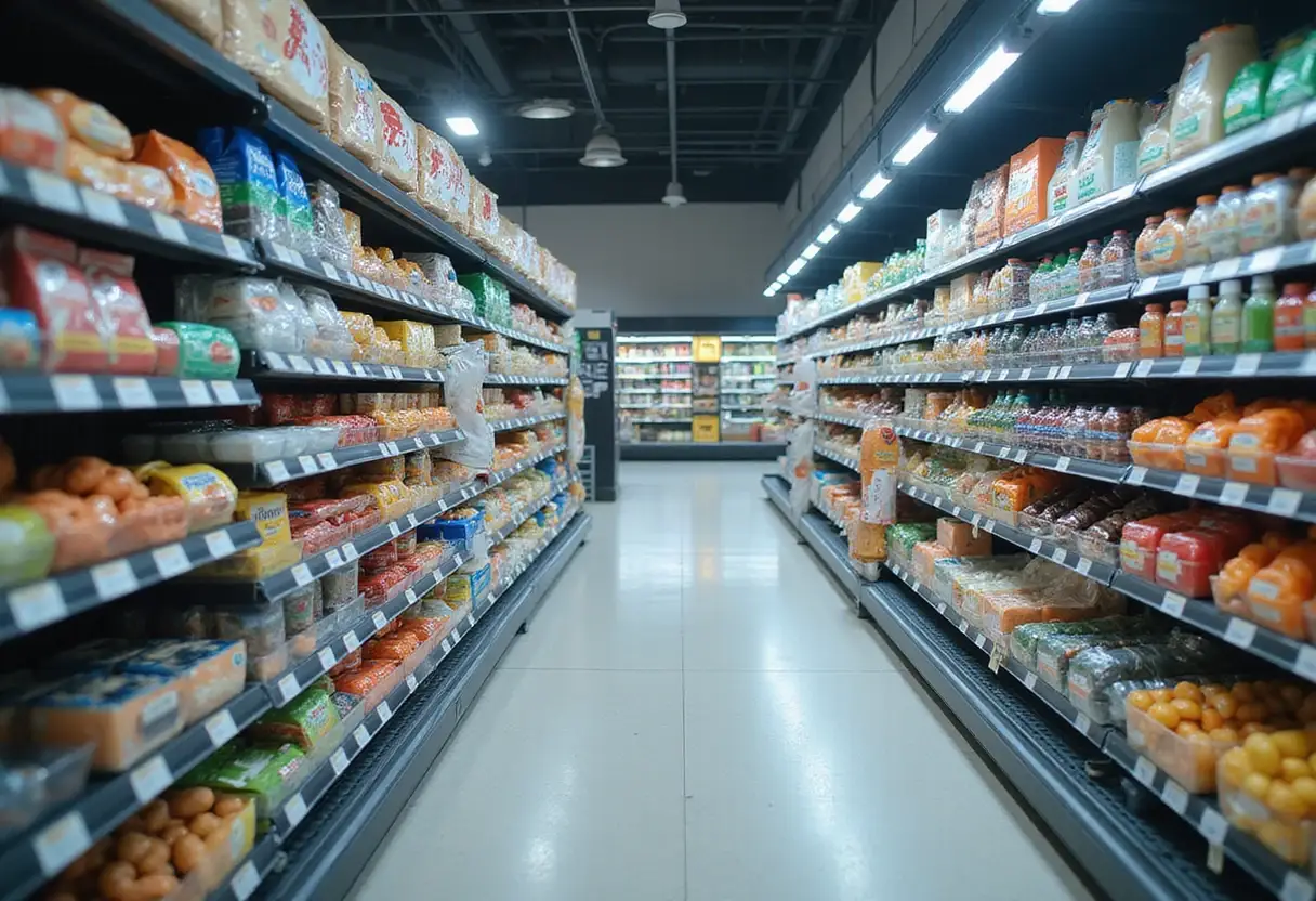 Grocery unit sales slide in August, but frozen foods and shelf-stable seafood buck trend
