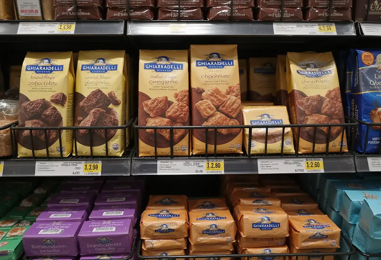 Ghirardelli brings 174-year-old chocolate brand to packaged cookies